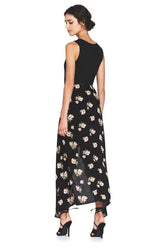 Black Forest Floral Wrap Skirt - Genevieve's Wardrobe